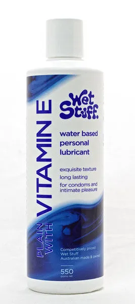WET STUFF Vibrators WET STUFF VITAMIN E 550 G