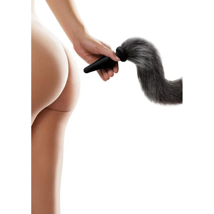 Whipsmart Anal Furry Tales 16 Inch Grey Foxtail Butt Plug Furry Play Set Whipsmart Anal Furry Tales 16 Inch Grey Foxtail Butt Plug Furry Play Set