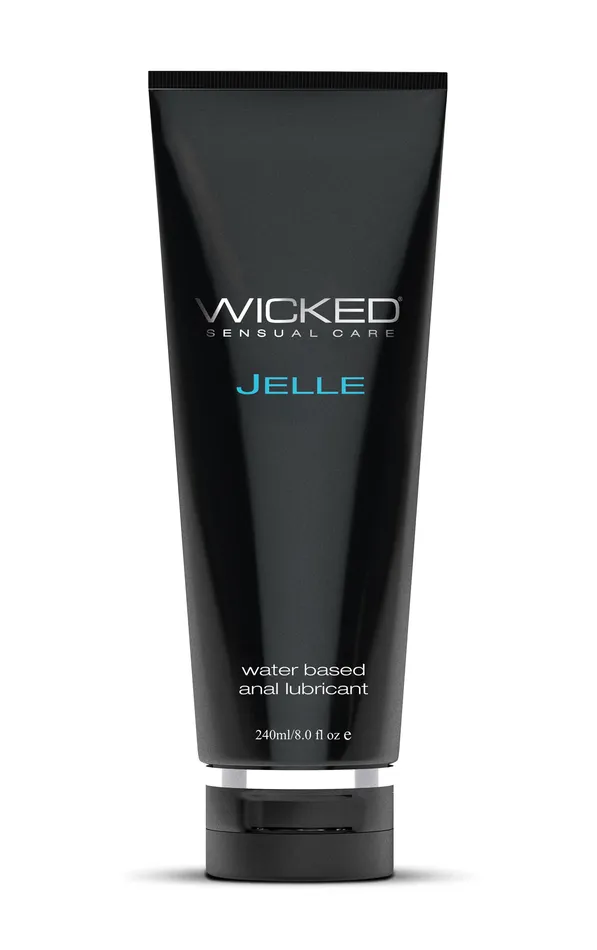 Wicked Sensual Care Jelle WaterBased Anal Lubricant 8 Fl Oz Lubricants
