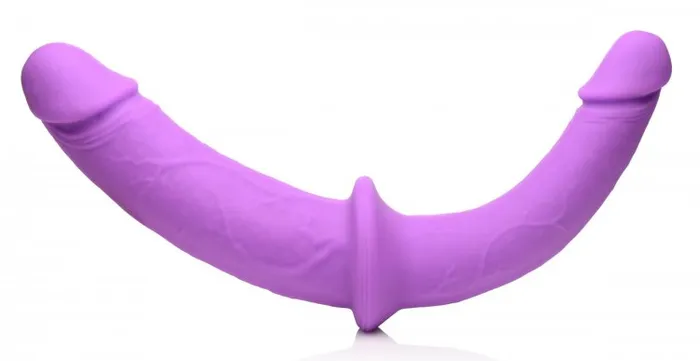 XR Brands Female Sex Toys Strap U Double Charmer Double Dildo W Harness