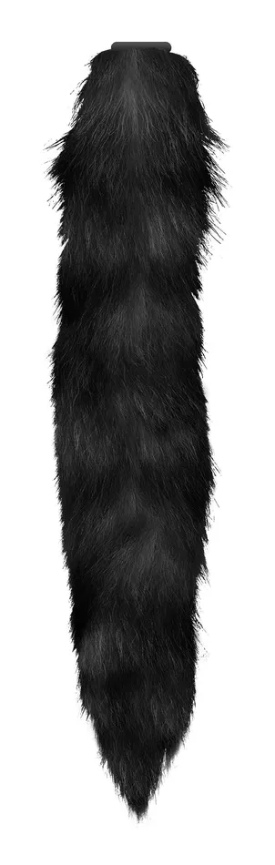 XR Brands Tailz Anal Interchangeable Black Fox Tail