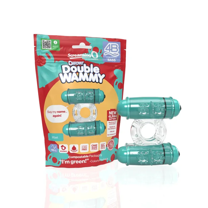 4b Double Wammy Kiwi Screaming O Dildos 4b Double Wammy Kiwi Screaming O Dildos