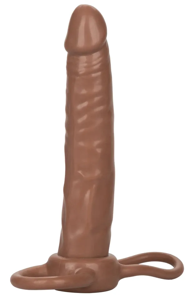 Accommodator Dual Penetrator Brown CalExotics Female Sex Toys Accommodator Dual Penetrator Brown CalExotics Female Sex Toys