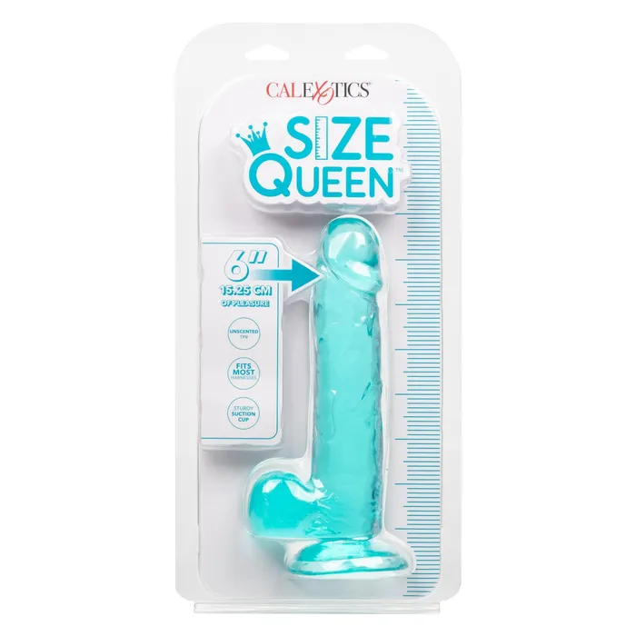 Anal CalExotics Size Queen 6 Inch Blue Anal CalExotics Size Queen 6 Inch Blue
