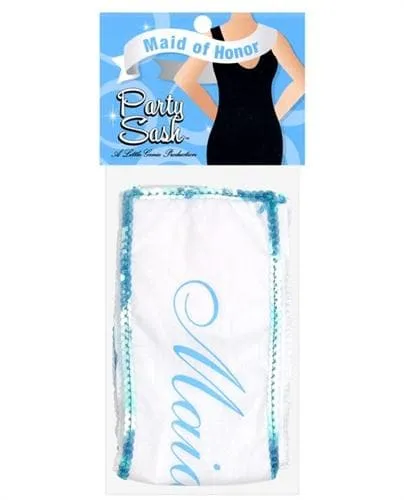 Anal Little Genie Maid of Honor Party Sash