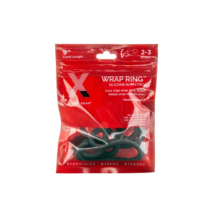 Anal Perfect Fit Xplay Silicone 9 Inch Thin Wrap Ring