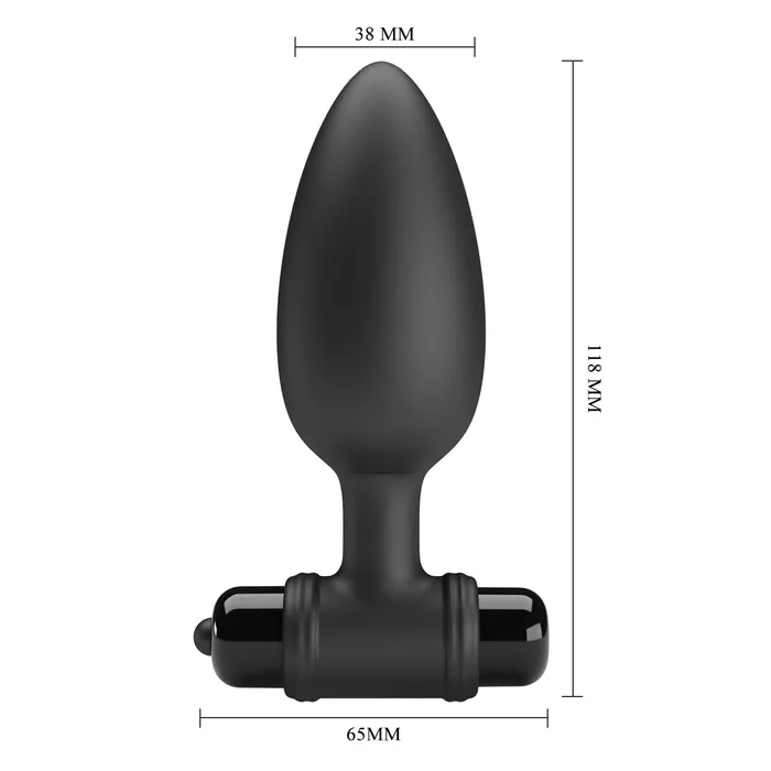 Anal Pretty Love Vibra Butt Plug II Black Pretty Love Anal Pretty Love Vibra Butt Plug II Black Pretty Love