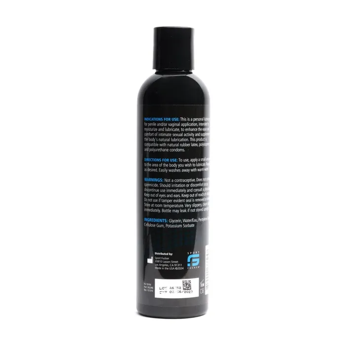Anal Sport Fucker Sport Fucker Water Based Lubricant 8 oz
