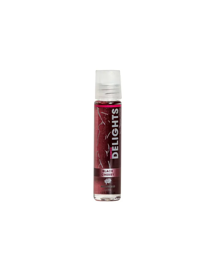 Anal Wet Warming Delights Black Cherry Flavored Lube 1 Oz
