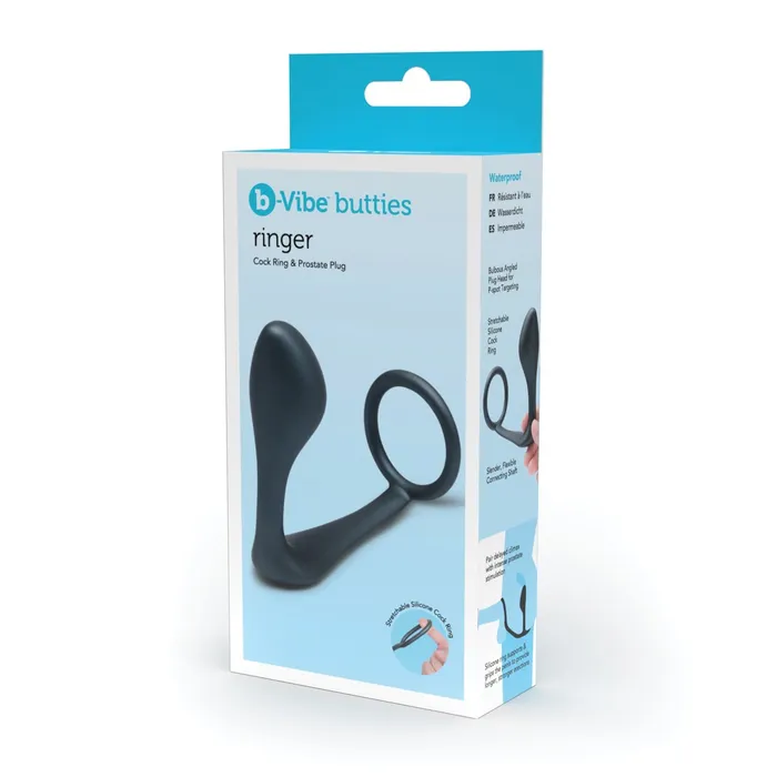 bvibe Male Sex Toys bVibe Butties Ringer Cock Ring Prostate Plug