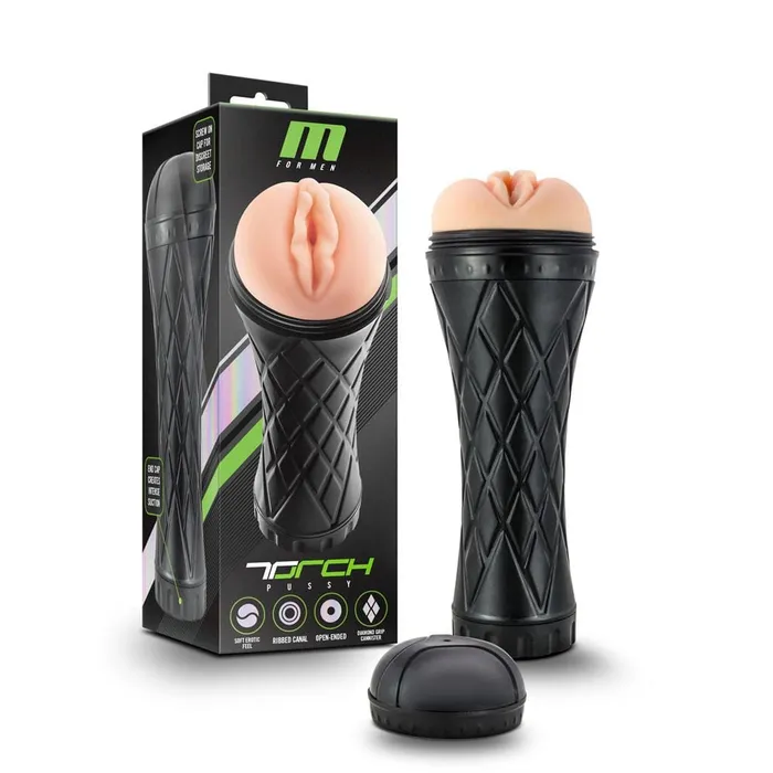 Blush Novelties Male Sex Toys M for Men the Torch Pussy Vanilla