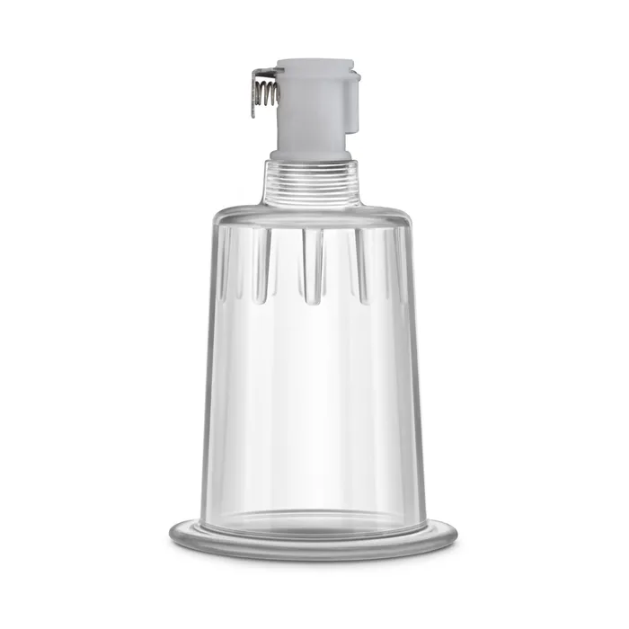 Blush Novelties Temptasia Clit Cylinder 12 Inch Diameter Clear Anal