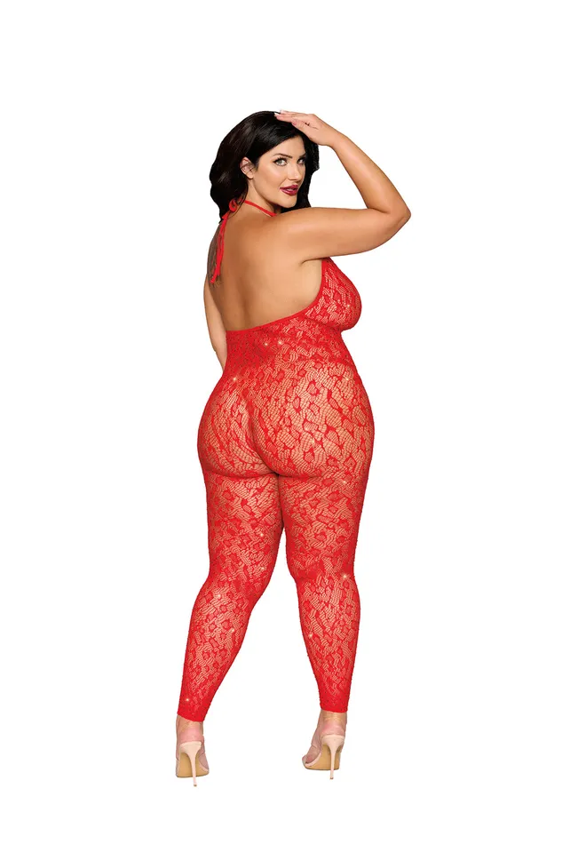 Bodystockings Playsuits Dreamgirl Rhinestone Bodystocking Dmnd Queen Size Poinsettia Bodystockings Playsuits Dreamgirl Rhinestone Bodystocking Dmnd Queen Size Poinsettia