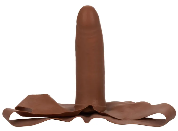 CalExotics Dildos The Original Accommodator Latex Dong Brown