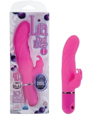 CalExotics Lia Dual Lover 1 Pink Vibrators
