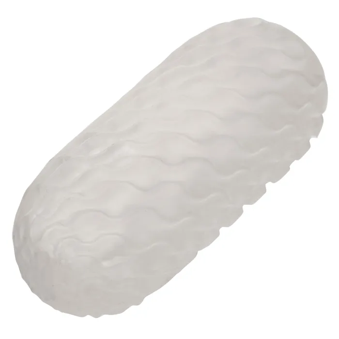 CalExotics Male Sex Toys Boundless Reversible Ribbed Stroker Clear