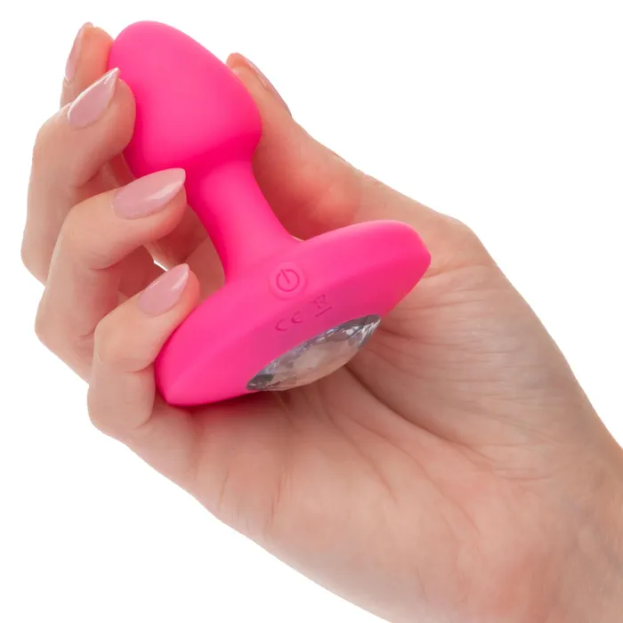 CalExotics Male Sex Toys Cheeky Gems Small Rechargeable Vibrating Probe Pink CalExotics Male Sex Toys Cheeky Gems Small Rechargeable Vibrating Probe Pink