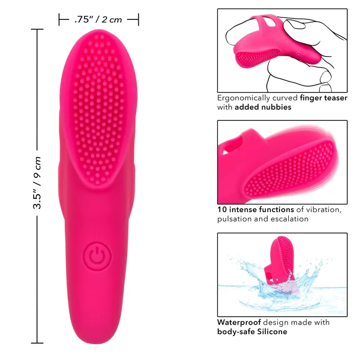 CalExotics Vibrators Neon Vibes the Nubby Vibe Pink CalExotics Vibrators Neon Vibes the Nubby Vibe Pink