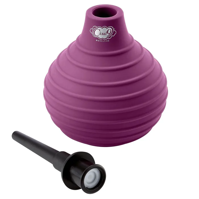 Cloud 9 Novelties Male Sex Toys Health and Wellness Deluxe Enema Douche Non Backflow OneWay Valve 79 Fl Oz Plum Cloud 9 Novelties Male Sex Toys Health and Wellness Deluxe Enema Douche Non Backflow OneWay Valve 79 Fl Oz Plum