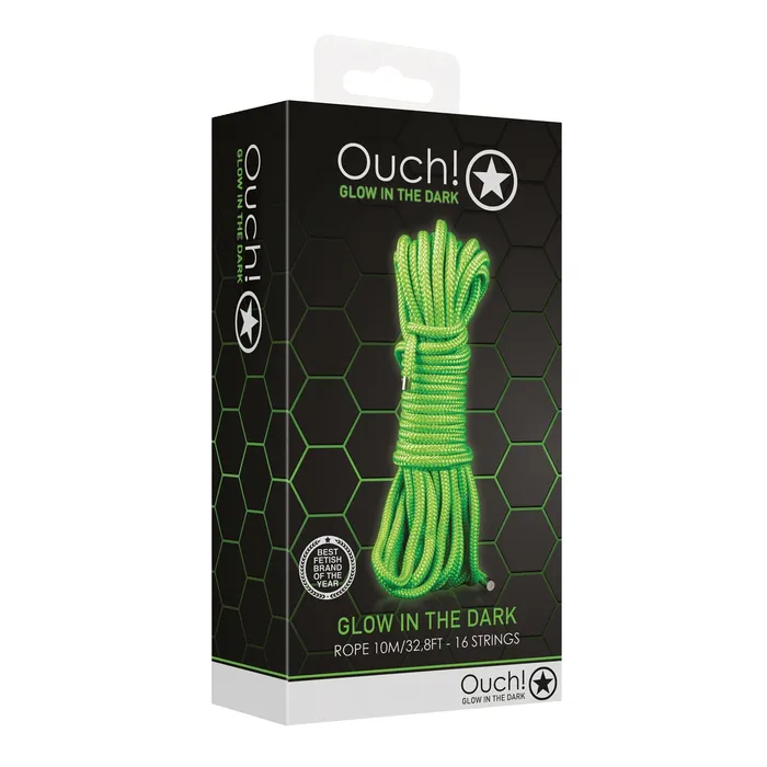 Dildos Shots Ouch Shots Ouch Rope 10m Glow in the Dark