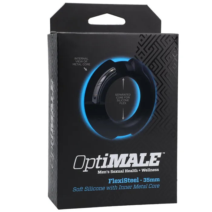 Doc Johnson Anal Optimale Flexisteel Metal Core 35mm Black