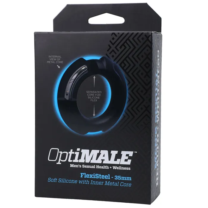 Doc Johnson Anal Optimale Flexisteel Metal Core 35mm Black Doc Johnson Anal Optimale Flexisteel Metal Core 35mm Black