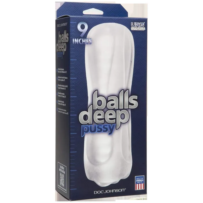 Doc Johnson Balls Deep Pussy 9 Inches Dildos