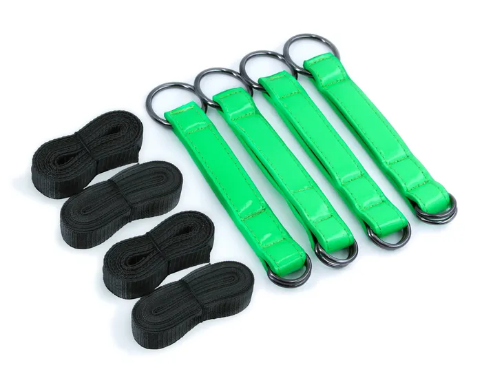 Electra Play Things Tie Down Straps Green nsnovelties Couples Electra Play Things Tie Down Straps Green nsnovelties Couples