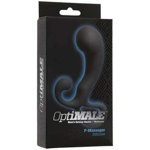 Female Sex Toys Doc Johnson Optimale P Massager Slate