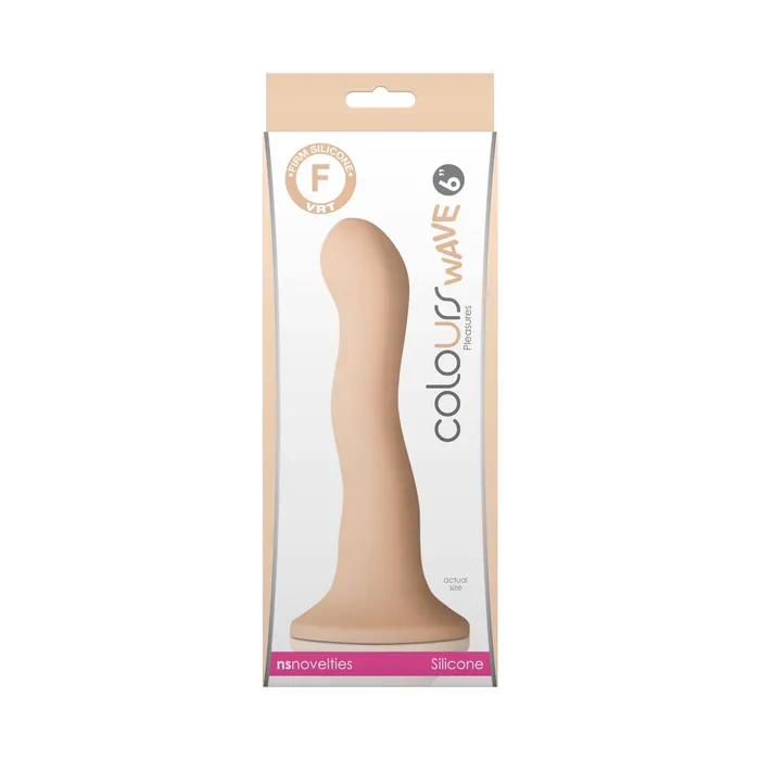 Female Sex Toys nsnovelties Colours Wave 6 Dildo White