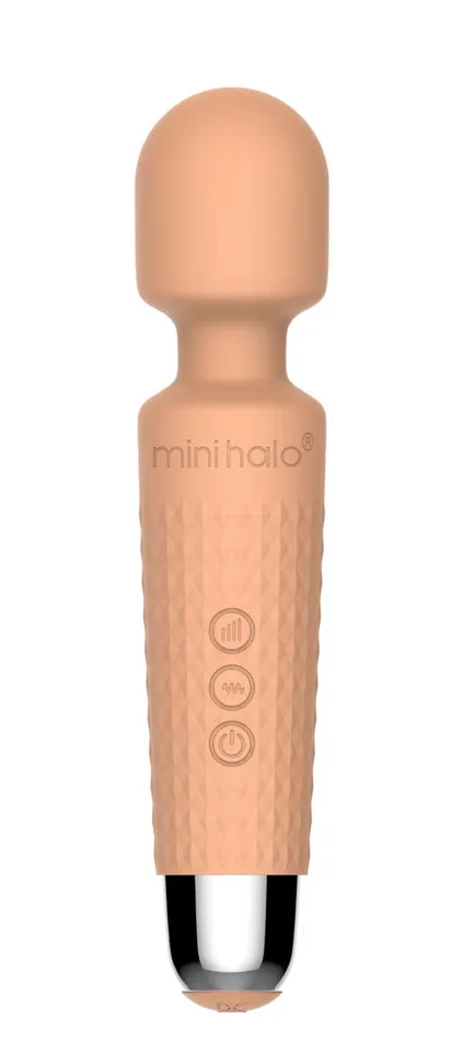 Female Sex Toys Shibari Mini Halo Wireless 20x Peach Fuzz