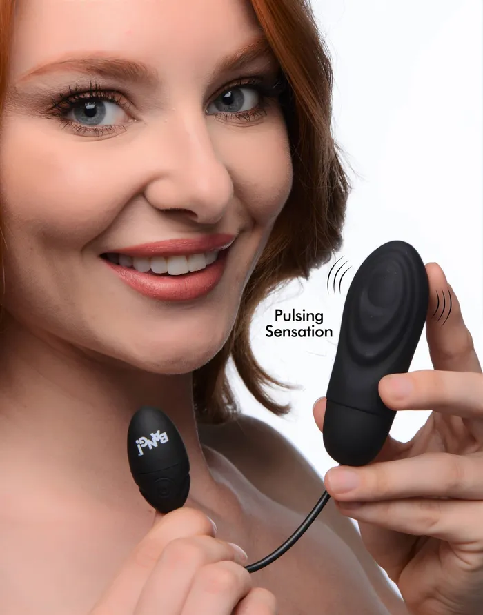 Female Sex Toys Wireless Vibrator 7x Pulsing Rechargeable Bullet XR Brands Bang Female Sex Toys Wireless Vibrator 7x Pulsing Rechargeable Bullet XR Brands Bang