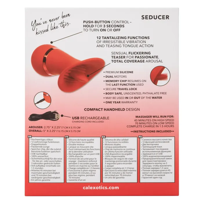 French Kiss Seducer CalExotics Female Sex Toys French Kiss Seducer CalExotics Female Sex Toys