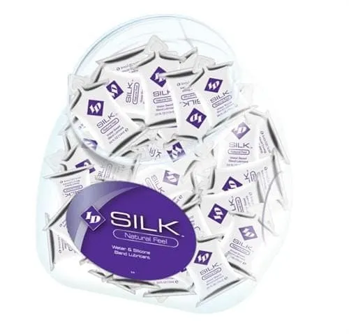 ID Lubricants Vibrators ID Silk 10 ml Pillow Jar 144 Pieces Fish Bowl