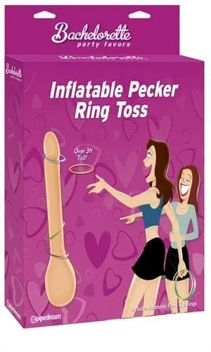 Inflatable Pecker Ring Toss Pipedream Male Sex Toys