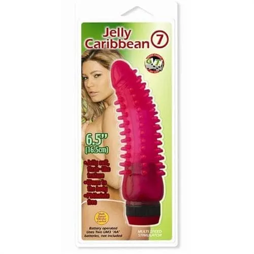 Jelly Caribbean 7 Pink Golden Triangle Vibrators