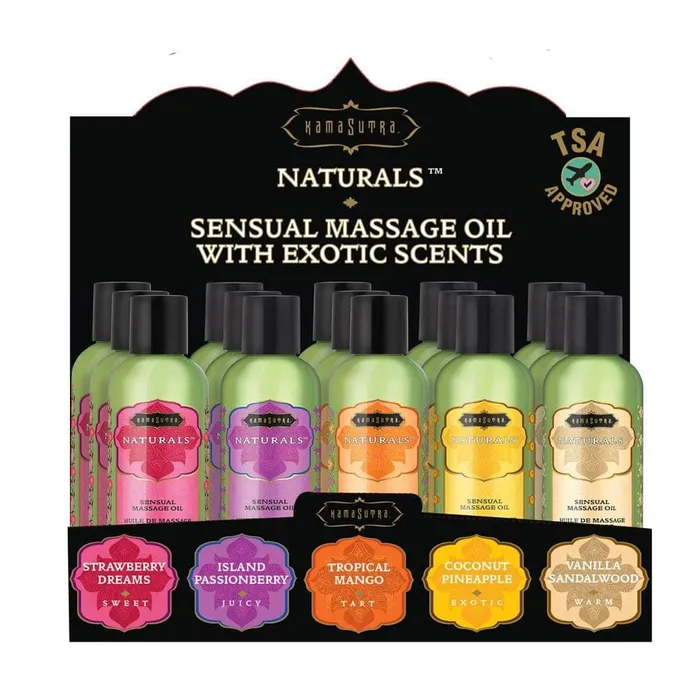 Kama Sutra Naturals Massage Oil Pre Pack Enhancers