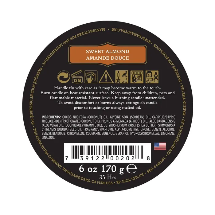 Karma Sutra Couples Kama Sutra Ignite Massage Candle Coconut Pineapple
