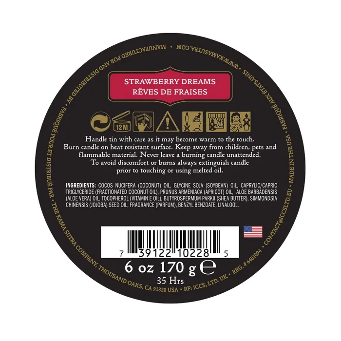 Karma Sutra Couples Kama Sutra Ignite Massage Candle Coconut Pineapple