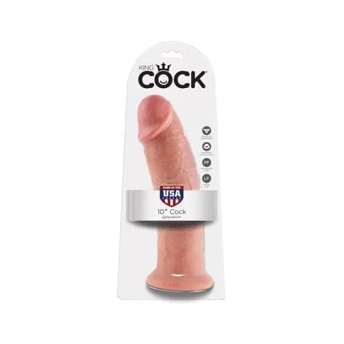 King Cock 10Inch Cock Flesh Pipedream Dildos