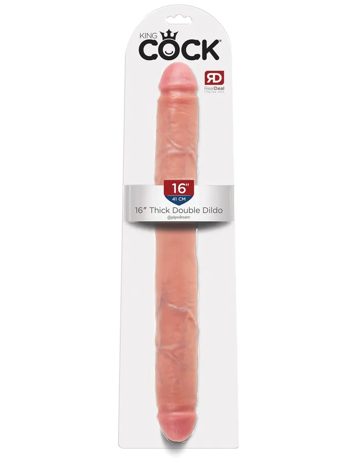 King Cock 16 Inch Thick Double Dildo Flesh Pipedream Dildos King Cock 16 Inch Thick Double Dildo Flesh Pipedream Dildos