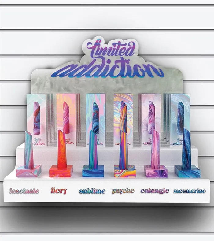 Limited Addiction Merchandising Kit Blush Novelties Dildos