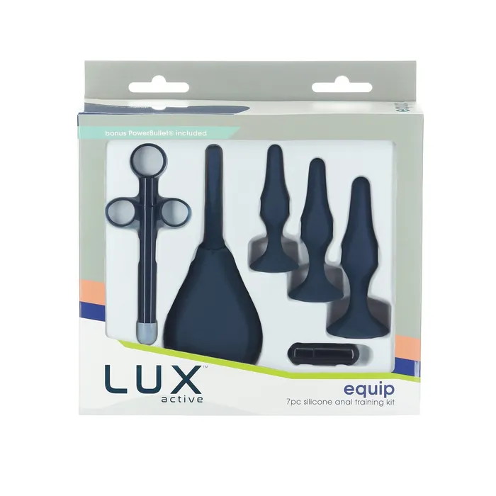 Lux Active Equip Silicone Anal Training Kit LUX Male Sex Toys