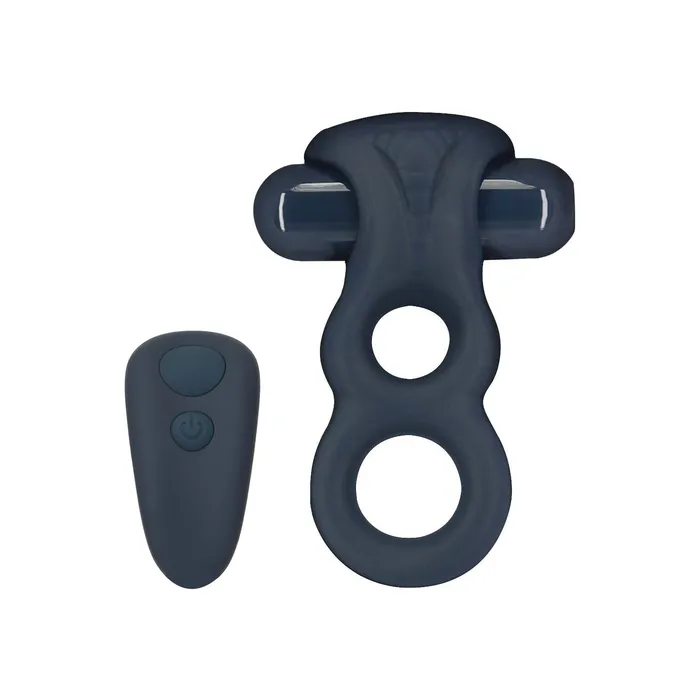 LUX Male Sex Toys Lux Active Triad 45 Vibrating Dual Ring With Remote