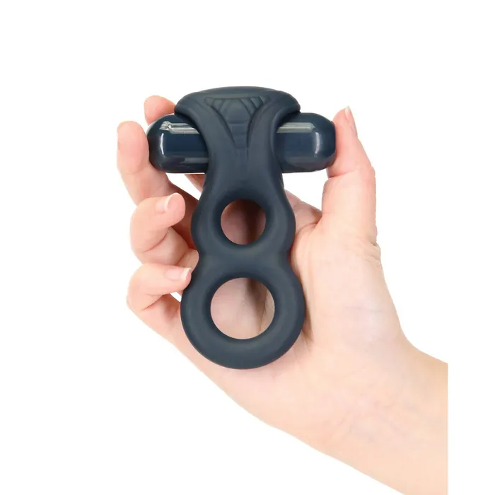 LUX Male Sex Toys Lux Active Triad 45 Vibrating Dual Ring With Remote