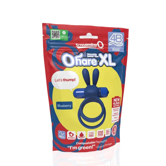 Male Sex Toys 4b Ohare XL Blueberry Screaming O