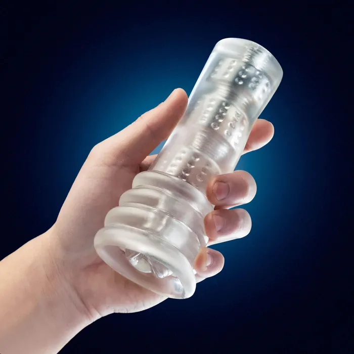 Male Sex Toys Blush Rize Luz Glow in the Dark Self Lubricating Stroker Clear Male Sex Toys Blush Rize Luz Glow in the Dark Self Lubricating Stroker Clear