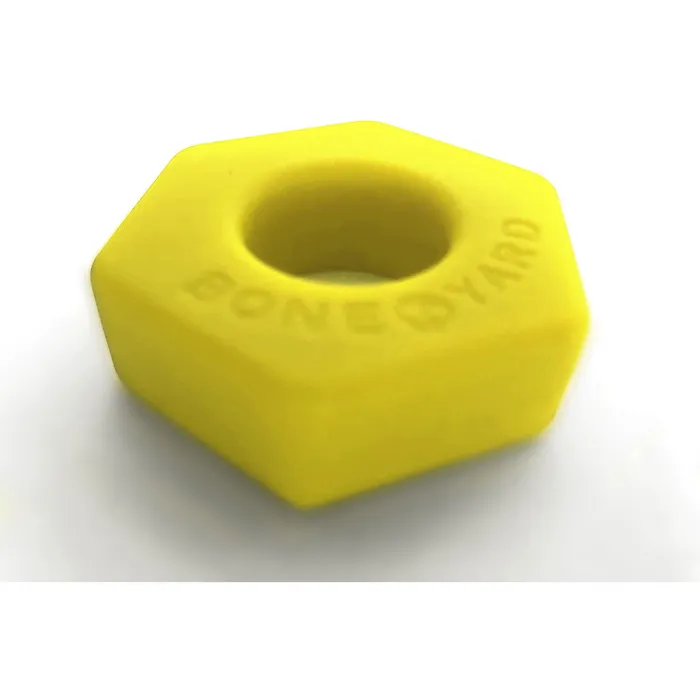 Male Sex Toys Bust a Nut Cock Ring Yellow Rascal Boneyard