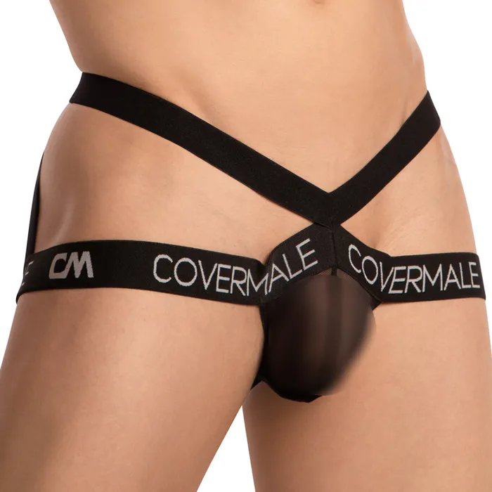 Male Sex Toys Cover Male Cover Male CME028 Brand Imprint Strap Jockstrap