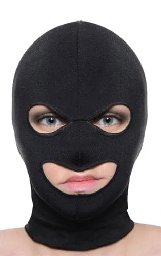 Male Sex Toys Masters Spandex Hood With Eye and Mouth Holes XR Brands Master Series